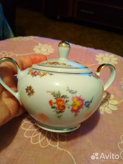 Сахарница Kahla.Молочник Kahla.Молочник СССР