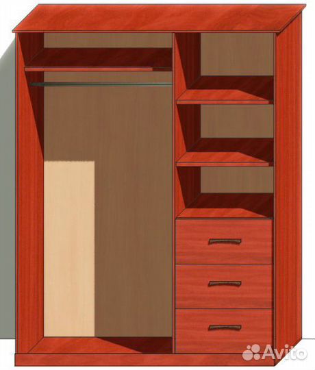 Распашной шкаф