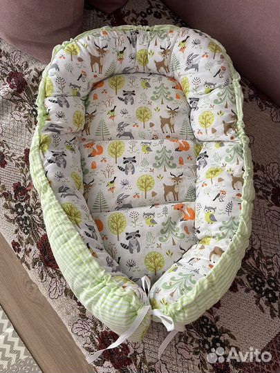 Матрасик-гнёздышко Babyton Лесные зарисовки