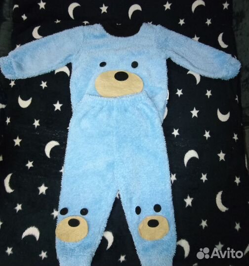 Комбинезон на флисе 74