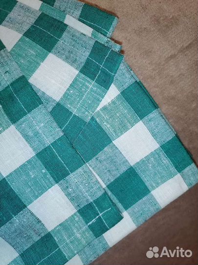 Скатерть льняная новая