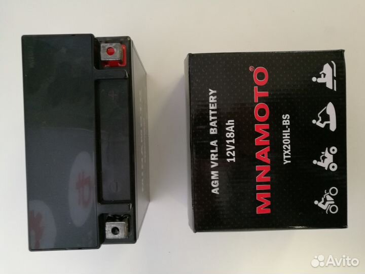 Аккумулятор Minamoto AGM (12V 18Ah)