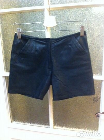 Шорты кожаные
