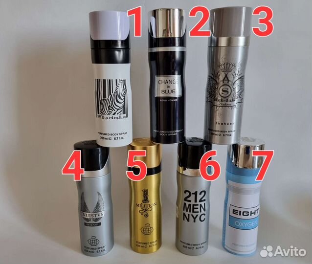 Парфюмированный спрей дезодорант антиперспирант