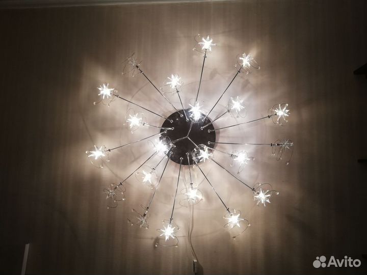 Потолочная люстра,с пультом д/у