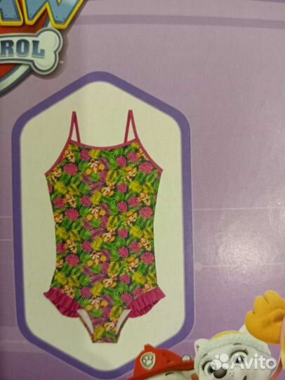Купальник 98/104 новый