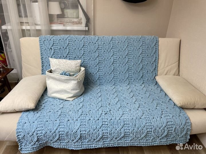 Плед плюшевый мягкий