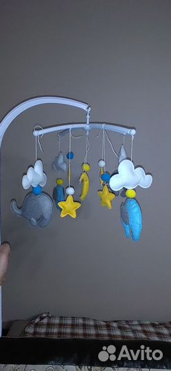 Мобиль из фетра