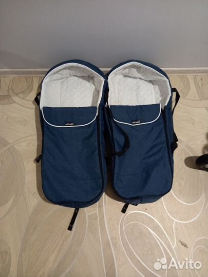 Польская коляска для двойни 2в 1