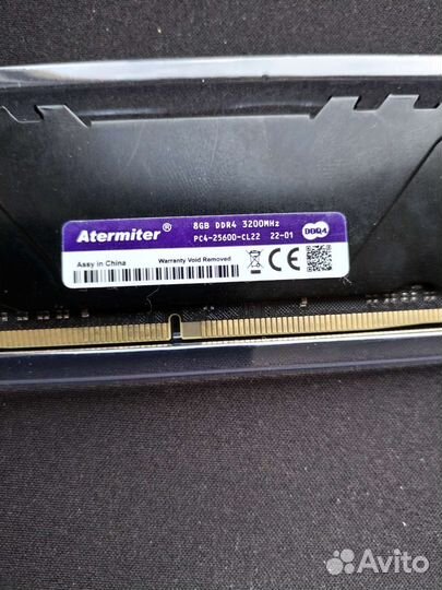 Модуль памяти Atermiter 8 гб DDR43200гц