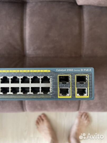 Коммутатор Cisco Catalyst 2960 Series SI PoE-8