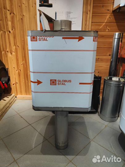 Бак на трубу для бани