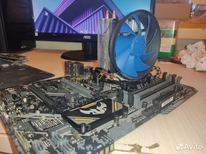 Связка Asus TUF B360-plus gaming + I5 8400 + 16 Gb