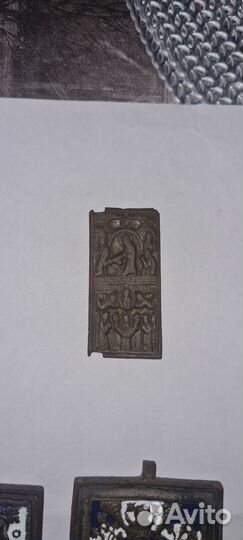 Складень, пластика, литье старинные