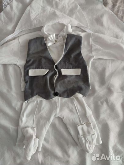 Комплект на выписку для мальчика