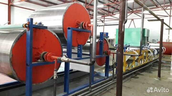 Линия для производства бумаги и картона