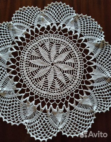 Салфетки вязаные крючком ручной работы