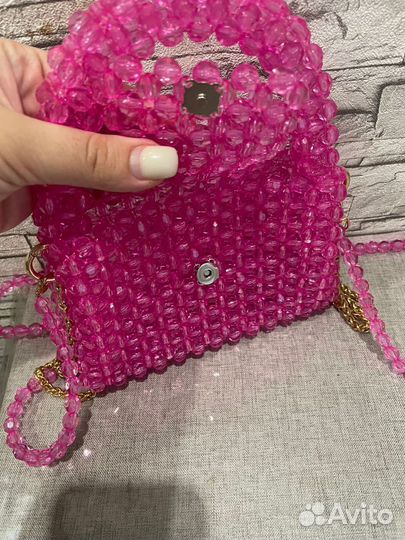 Сумка из бусин ручной работы