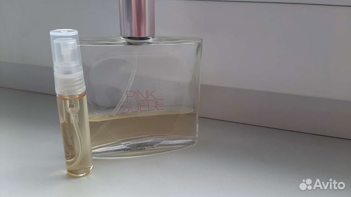 Pink Suede Avon винтаж редкость