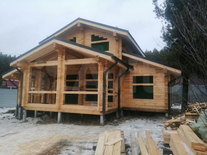 Дом 107 м² на участке 6 сот.