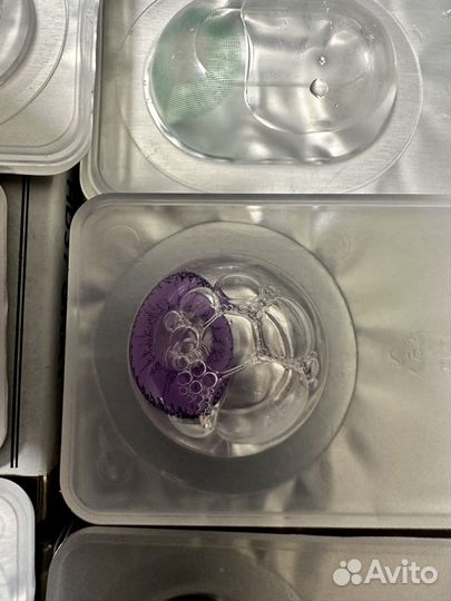 Цветные линзы не одноразовые новые