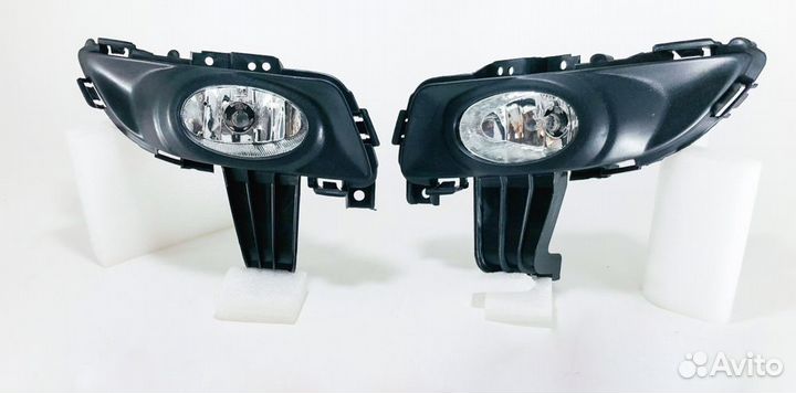 Противотуманные фары (комплект) Mazda 3 bk седан