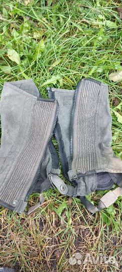 Сапоги для верховой езды 33, щетка скребница