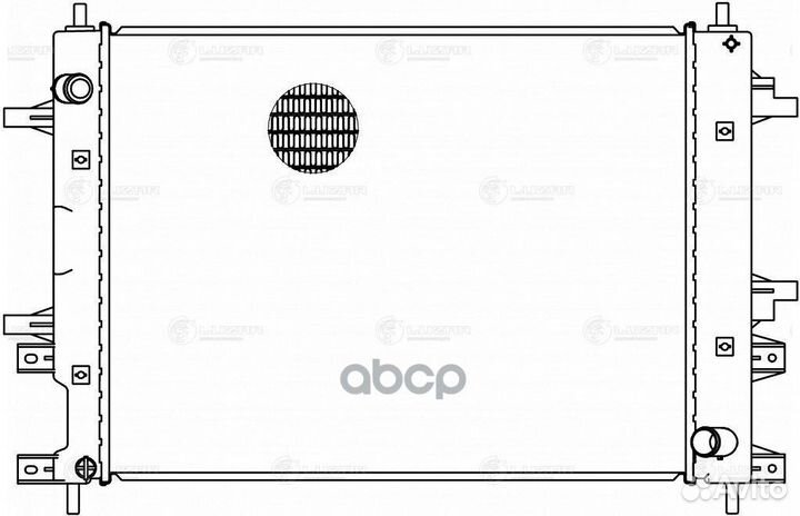 Радиатор охл. для а/м Chery Tiggo 4 17/Tiggo 7