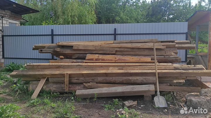 Бревна, доски б/у