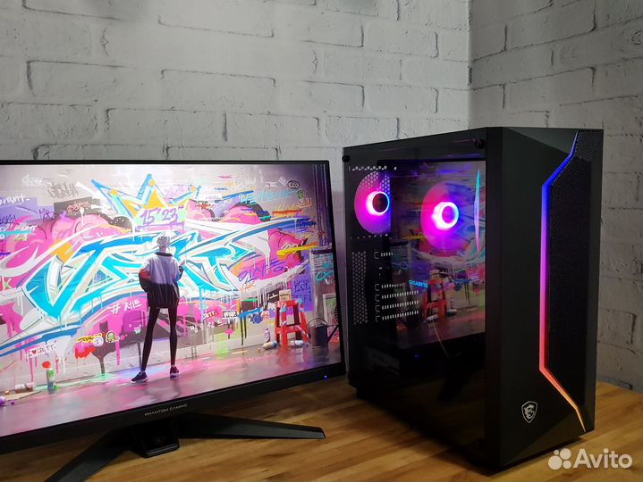 Игровой пк для киберкотлетинга на Intel