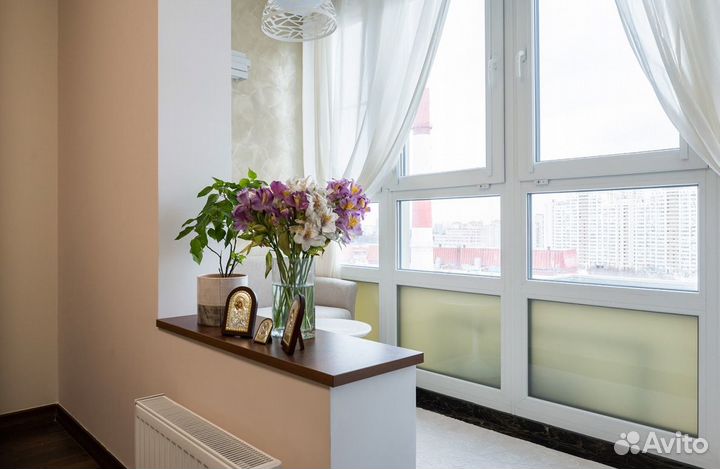 Остекление пластиковое с расширением