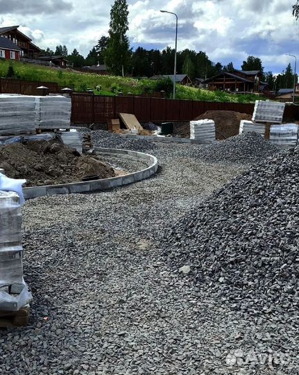 Щебень известняковый