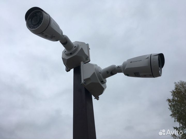 Видеонаблюдение за домом дачей коттеджем