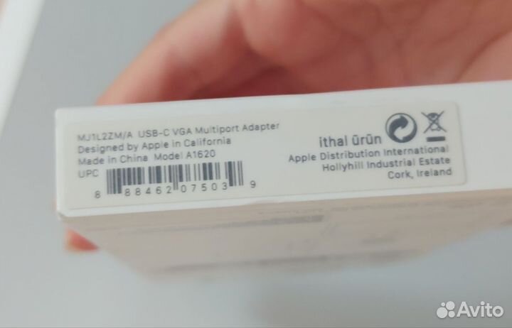 Переходник Apple USB Type-C – VGA оригинал