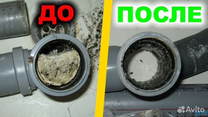 Прочистка канализации/устранение засоров