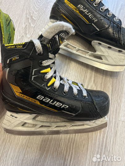 Хоккейные коньки bauer supreme m 4 u13