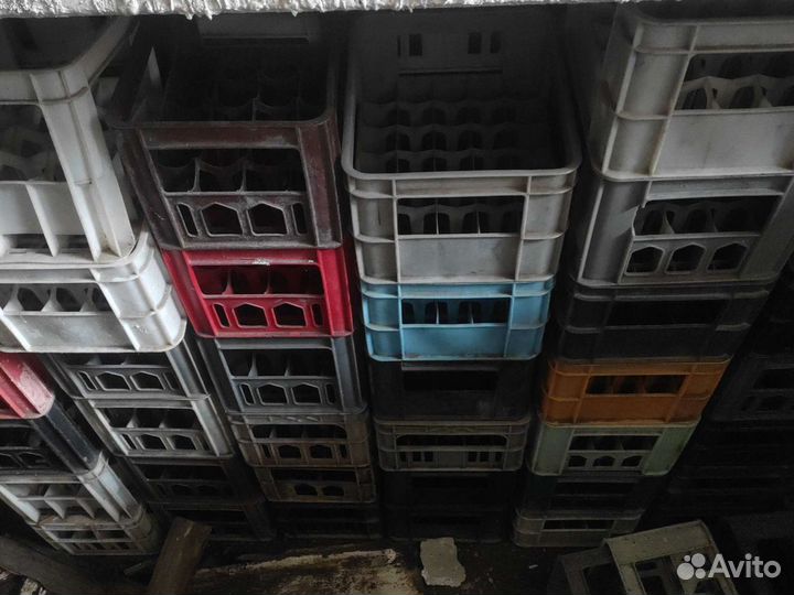 Пластиковые ящики для бутылок