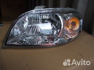 Фара chevrolet aveo 2006-2008 китай левая