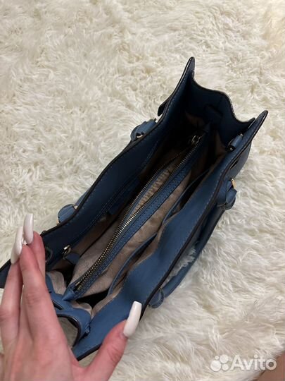 Сумка michael kors голубая