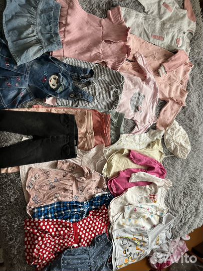 Вещи пакетом 80 86 на девочку
