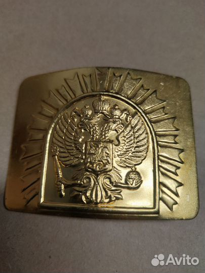 Оптом Кадетская Пряжка (бляха) латунь от 10 шт