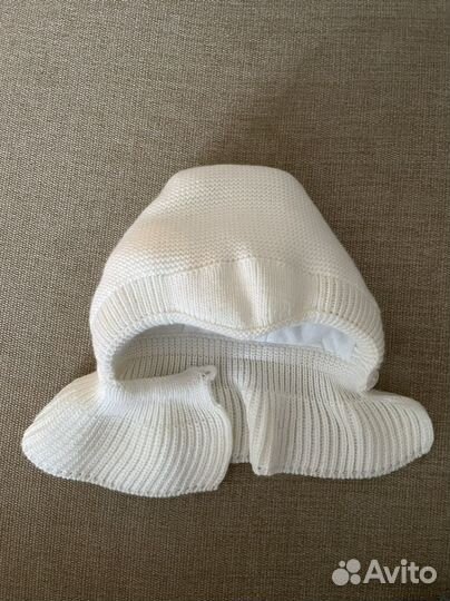 Зимняя шапка-шлем Журавлик новая