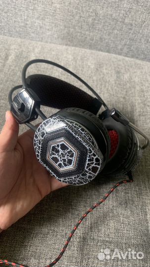 Наушники игровые с микрофоном оклик Gaming