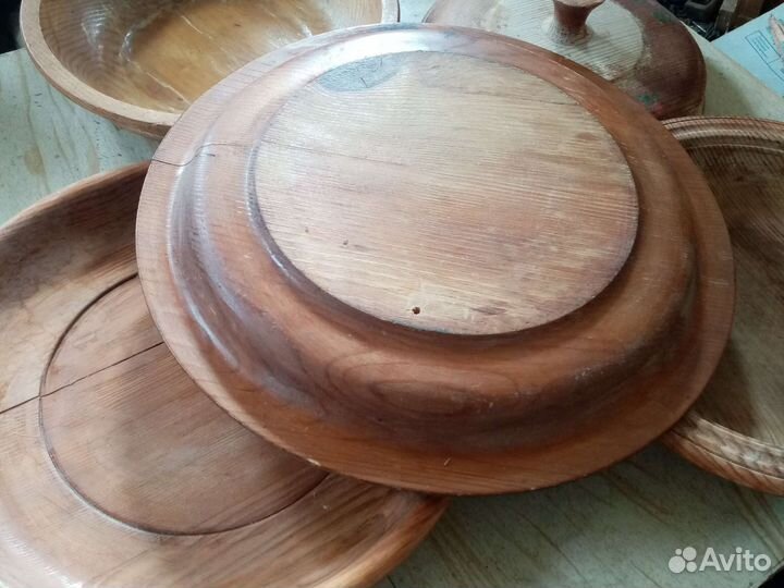 Посуда деревянная