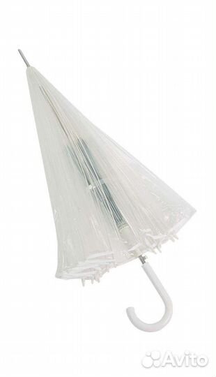 Зонт прозрачный, Зонт трость прозрачный