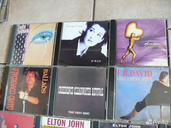 CD диски зарубежные