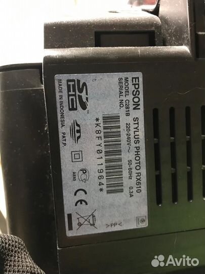 Принтер мфу epson rx 610