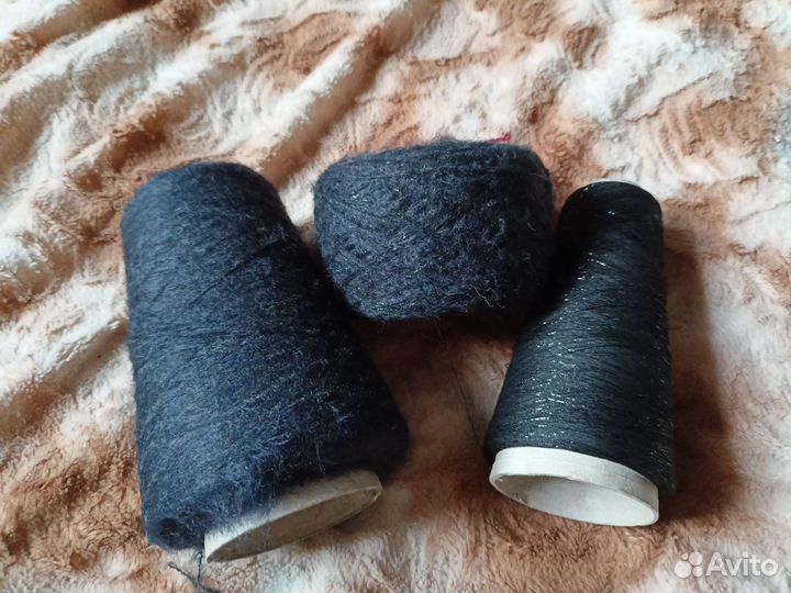 Пряжа Италия кидмохер (остаток)