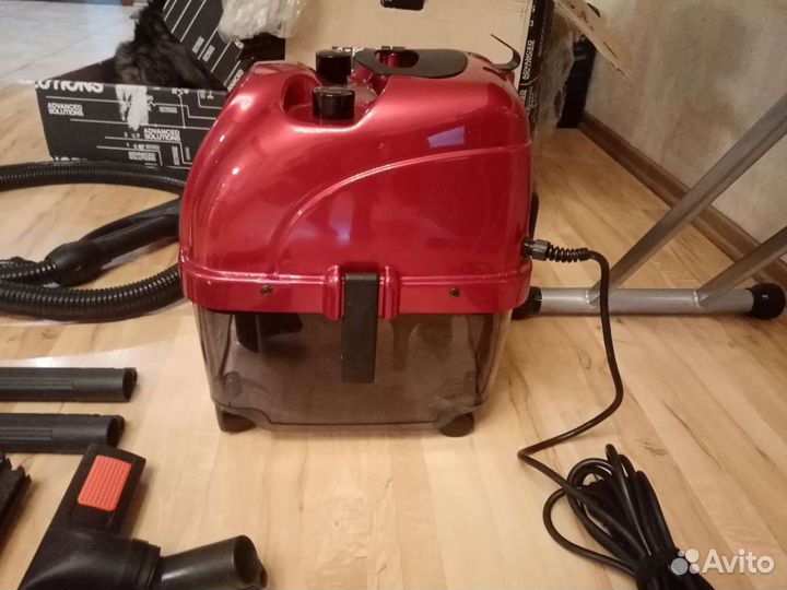 Пылесос Аквалон люкс,белый кот