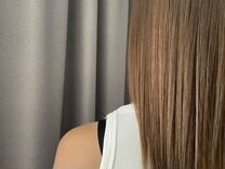 Кератиновое выпрямление волос /Ботокс